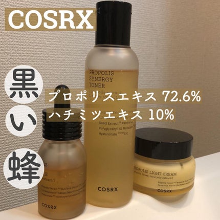 フルフィットプロポリスシナジートナー/COSRX/化粧水を使ったクチコミ(1枚目)
