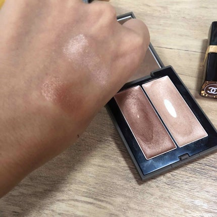 THREE シマリング グロー デュオ 01/THREE/クリームハイライトを使ったクチコミ(2枚目)