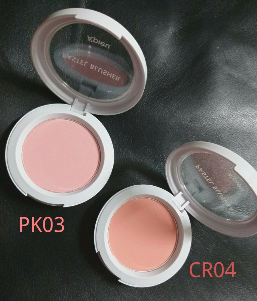 アピュー パステルブラッシャー/A’pieu/パウダーチークを使ったクチコミ(3枚目)