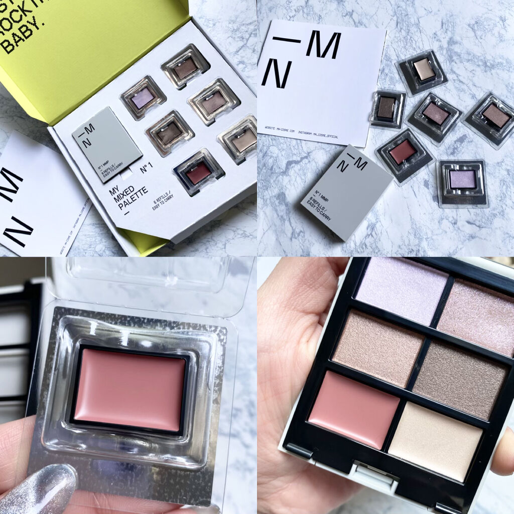 MY MIXED PALETTE 6色カスタムパレット 09 DANCE FLOOR/MN/マルチパレットを使ったクチコミ（2枚目）