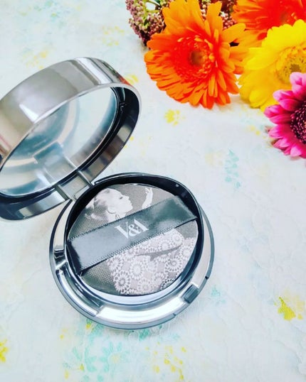 ロングウェアクッションファンデーション/V&Aビューティー/クッションファンデーションを使ったクチコミ(2枚目)