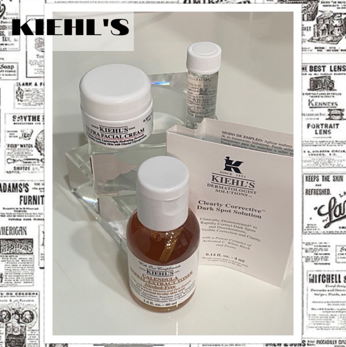 キールズ ハーバル トナー CL アルコールフリー/Kiehl's/化粧水を使ったクチコミ（1枚目）