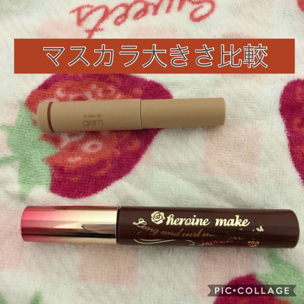 gemini mascara/la peau de gem./マスカラを使ったクチコミ（2枚目）