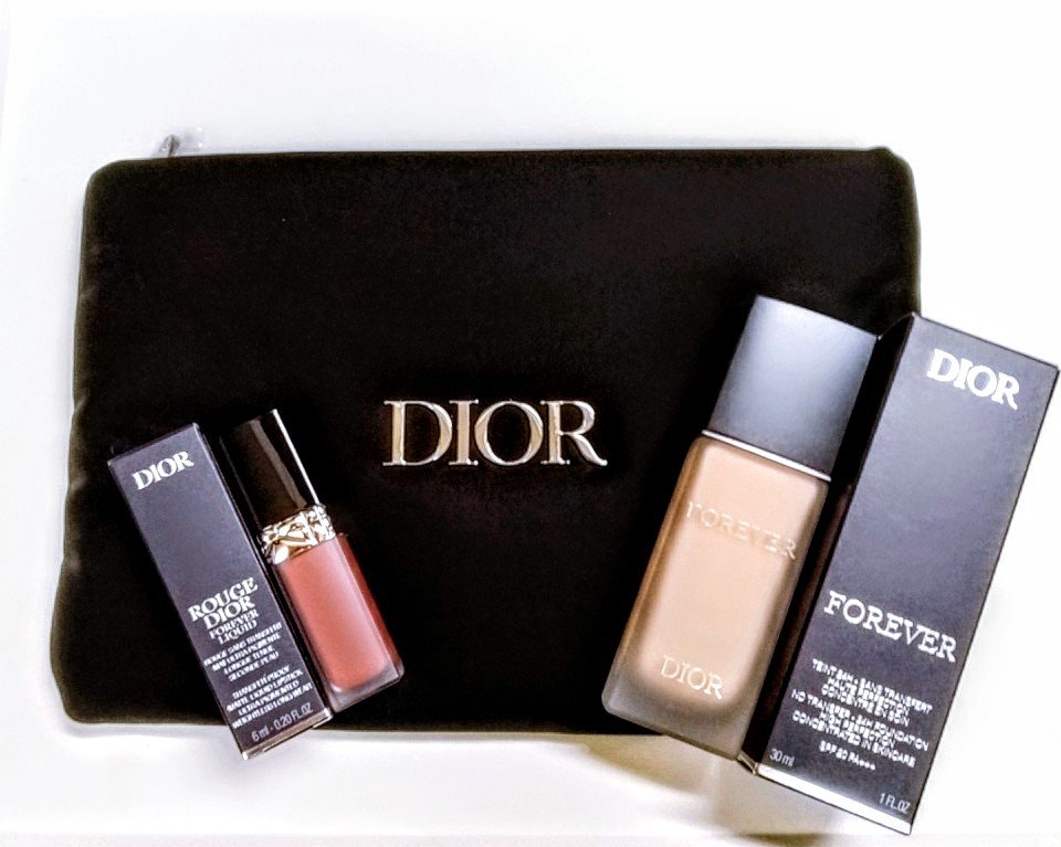 ディオールスキン フォーエヴァー フルイド マット/Dior/リキッドファンデーションを使ったクチコミ（2枚目）