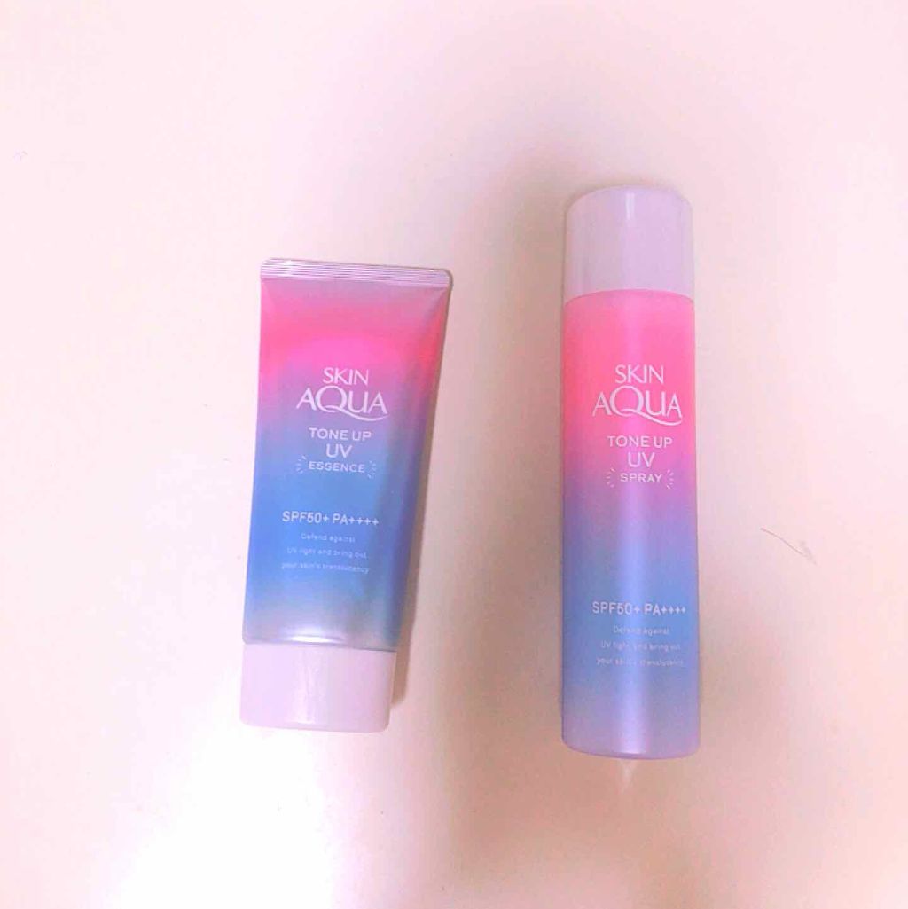 スキンアクア トーンアップUVスプレー/スキンアクア/日焼け止めミスト・スプレーを使ったクチコミ（1枚目）