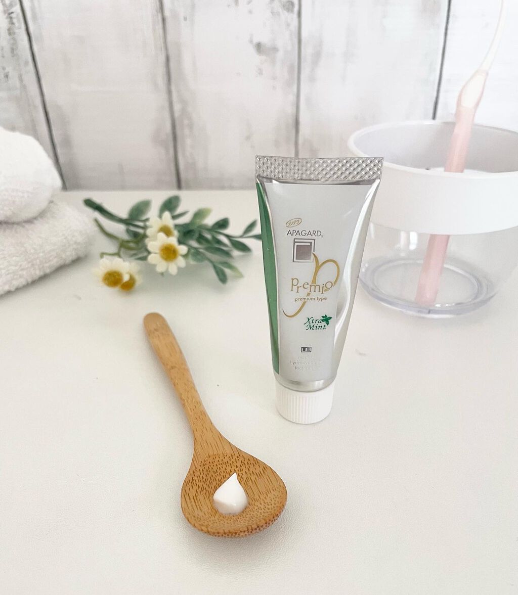 アパガードプレミオ/アパガード/歯磨き粉を使ったクチコミ（3枚目）