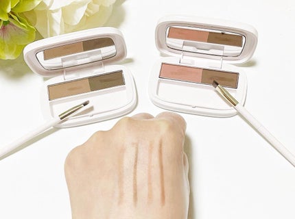 パウダーアイブロウ/media luxe/パウダーアイブロウを使ったクチコミ(4枚目)