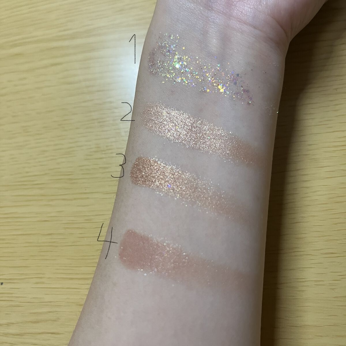 アイシャドウパレット/U R GLAM/アイシャドウパレットを使ったクチコミ（3枚目）