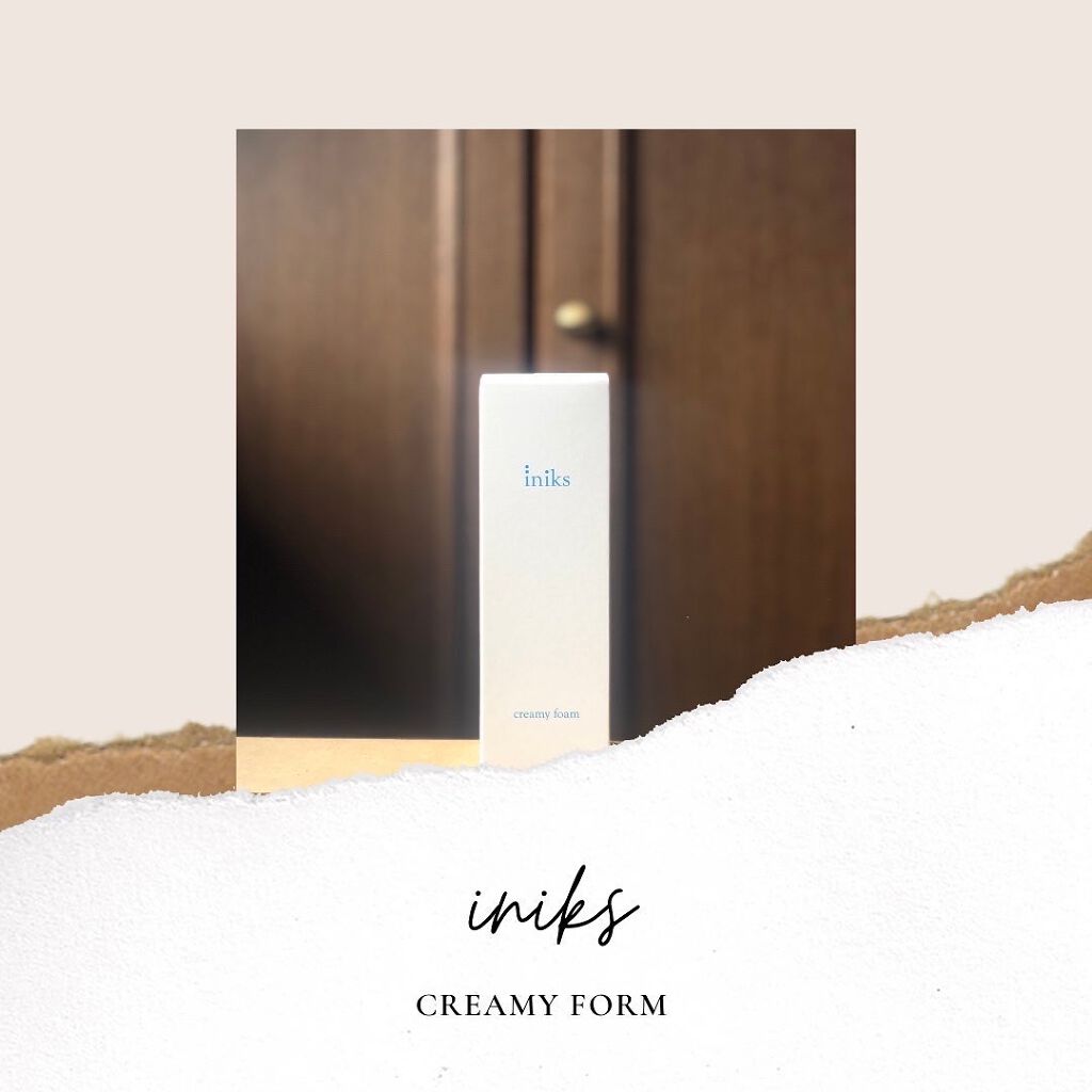 クリーミィ フォーム/iniks/洗顔フォームを使ったクチコミ（1枚目）