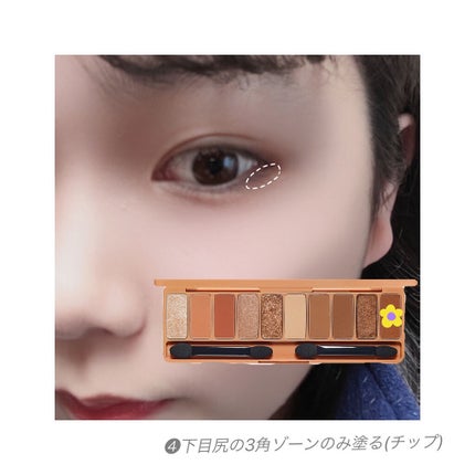 プレイカラー アイシャドウ/ETUDE/アイシャドウパレットを使ったクチコミ(7枚目)