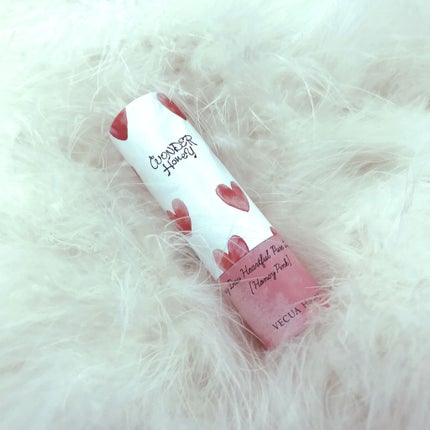 ワンダーハニー ハートフルなピュアリップ/VECUA Honey/口紅を使ったクチコミ(1枚目)