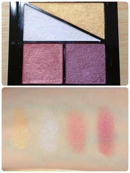 UR GLAM VELVET EYE COLOR PALETTE/U R GLAM/アイシャドウパレットを使ったクチコミ(3枚目)