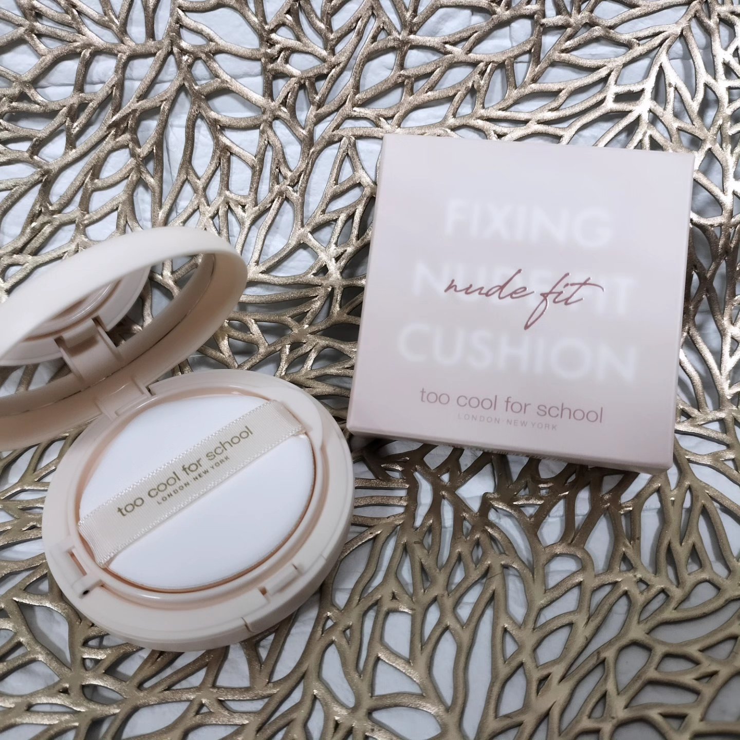 フィクシングヌードフィットクッション/too cool for school/クッションファンデーションを使ったクチコミ（1枚目）