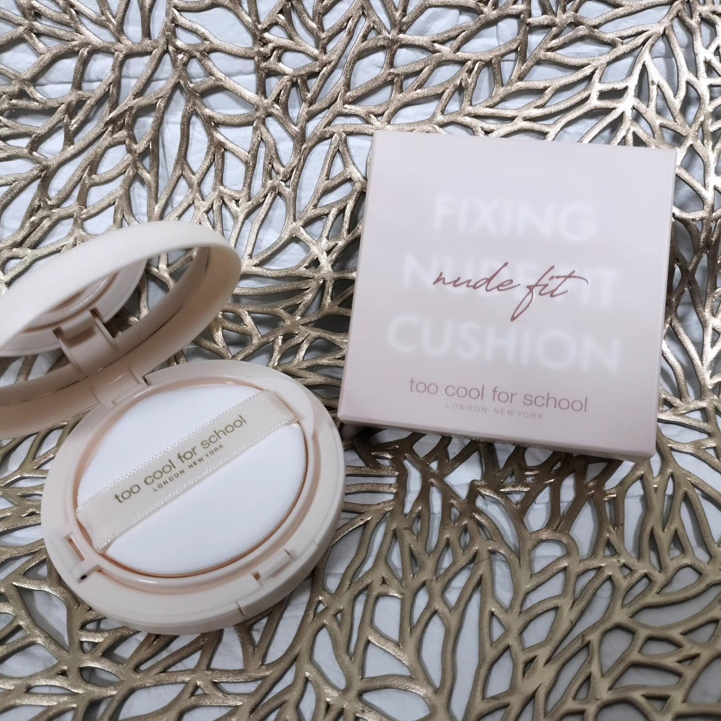 フィクシングヌードフィットクッション/too cool for school/クッションファンデーションを使ったクチコミ(1枚目)