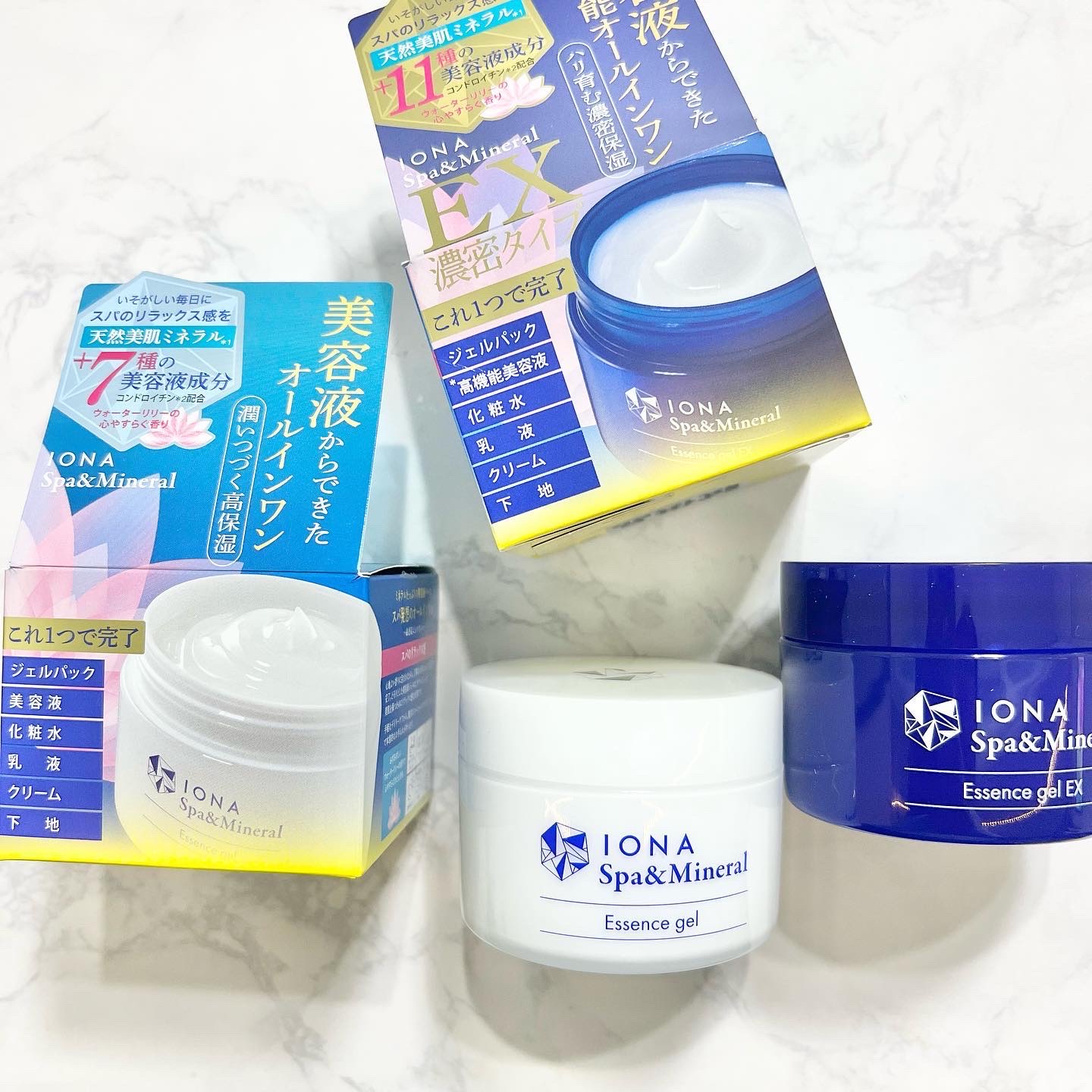 スパ＆ミネラル エッセンス ジェル/IONA/フェイスクリームを使ったクチコミ（1枚目）