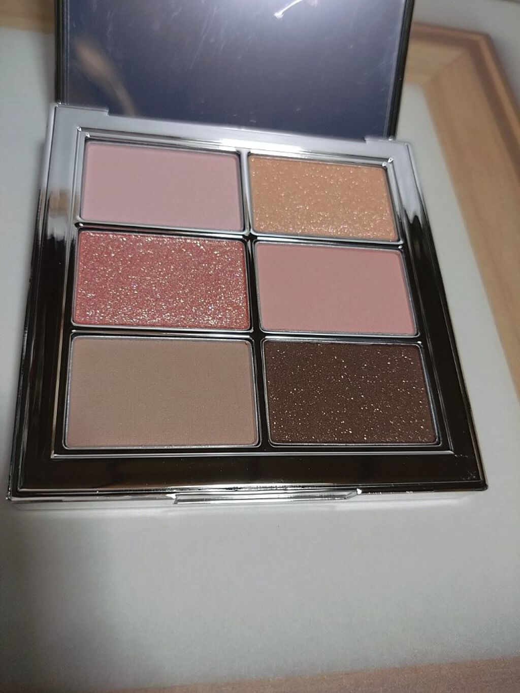 アイ ヴィーガン シアーパレット/AMUSE/アイシャドウパレットを使ったクチコミ（2枚目）