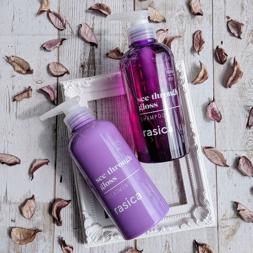シースルーグロスシャンプー/トリートメント/rasica/市販シャンプーを使ったクチコミ(1枚目)