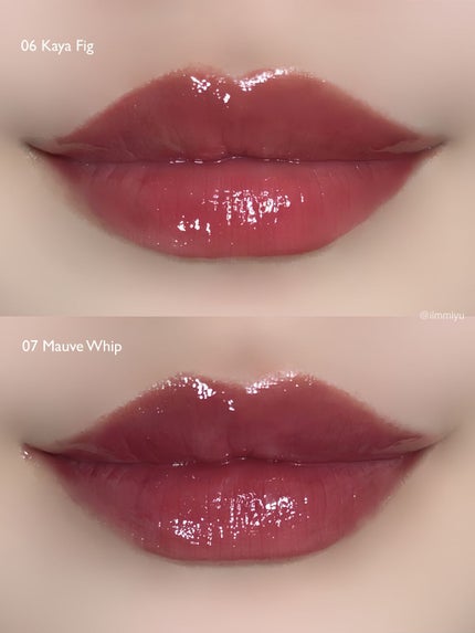 グラスティングメルティングバーム/rom&nd/リップバームを使ったクチコミ(6枚目)