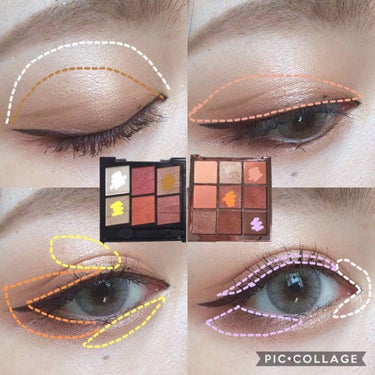 CELEFIT The Bella collection eyeshadow paletteのクチコミ「アイメイク.。o○﻿
﻿
﻿
﻿
ケイト×セレフィットを組み合わせたアイメイクをしてみました！.....」（2枚目）