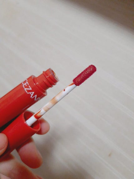 ウォータリーティントリップ/CEZANNE/リップティントを使ったクチコミ(3枚目)