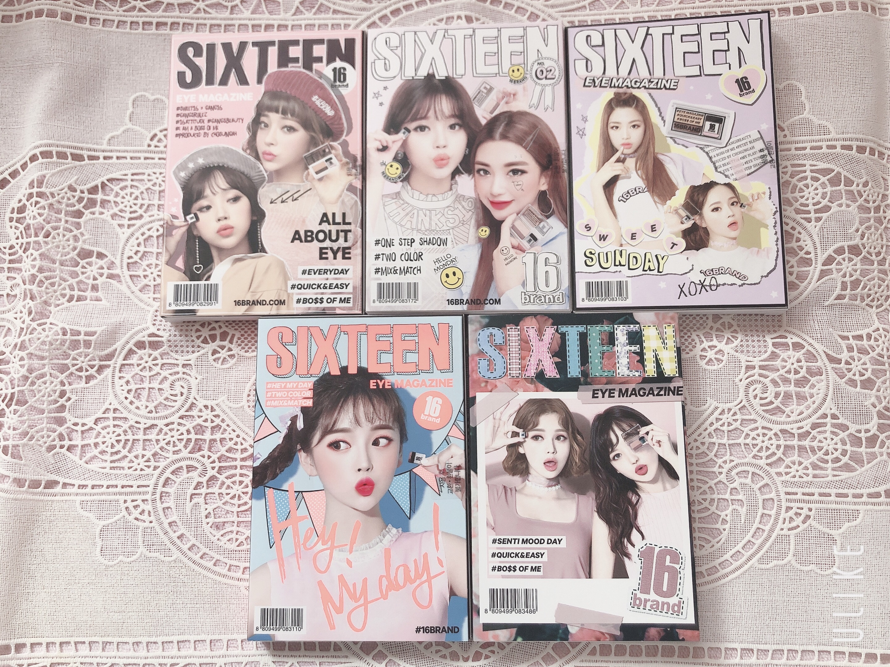 16 EYE MAGAZINE/16BRAND/アイシャドウパレットを使ったクチコミ（1枚目）