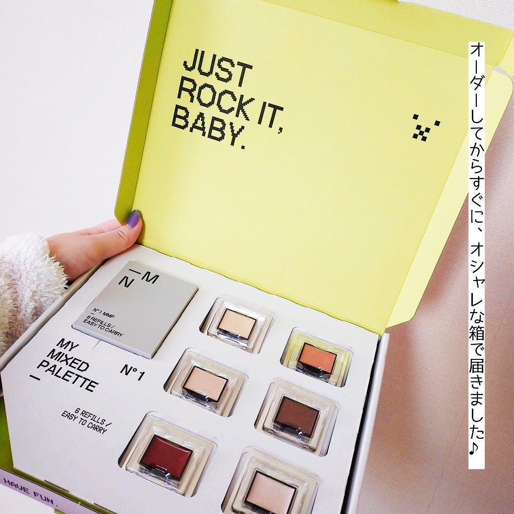 MY MIXED PALETTE 6色カスタムパレット/MN/マルチパレットを使ったクチコミ(2枚目)
