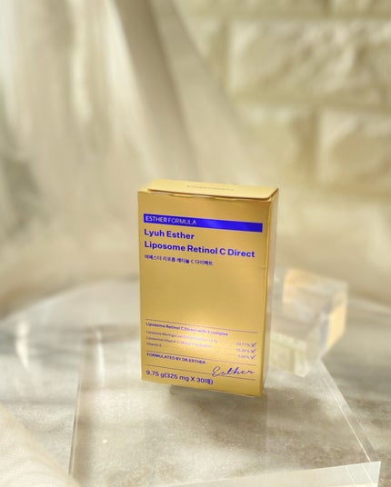 ヨエスターリポソームレチノールCダイレクトフィルム/ESTHER FORMULA/美容サプリメントを使ったクチコミ(5枚目)