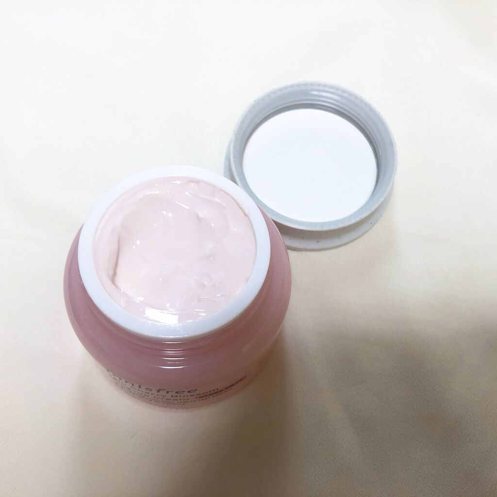 チェリーブロッサム トーンアップ クリーム UV/innisfree/フェイスクリームを使ったクチコミ（2枚目）