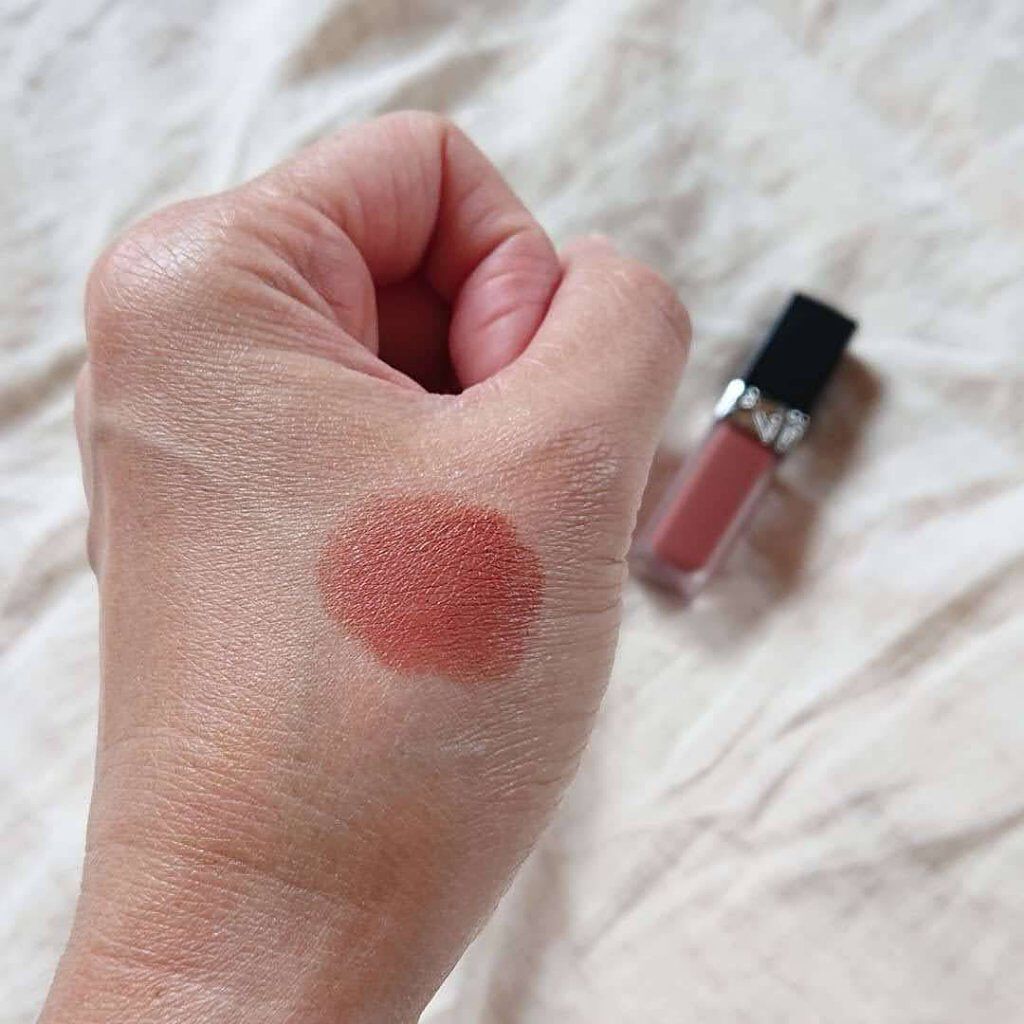 ルージュ ディオール フォーエヴァー リキッド/Dior/口紅を使ったクチコミ(4枚目)