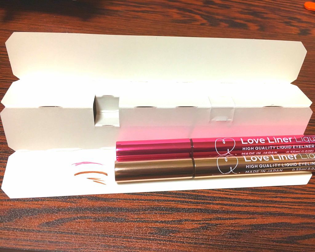 ラブ・ライナー リキッドアイライナーR3/ラブ・ライナー/リキッドアイライナーを使ったクチコミ(1枚目)