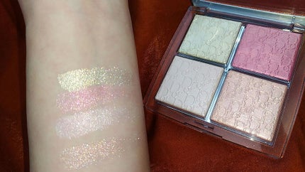 ディオール バックステージ フェイス グロウ パレット/Dior/ハイライトを使ったクチコミ(2枚目)