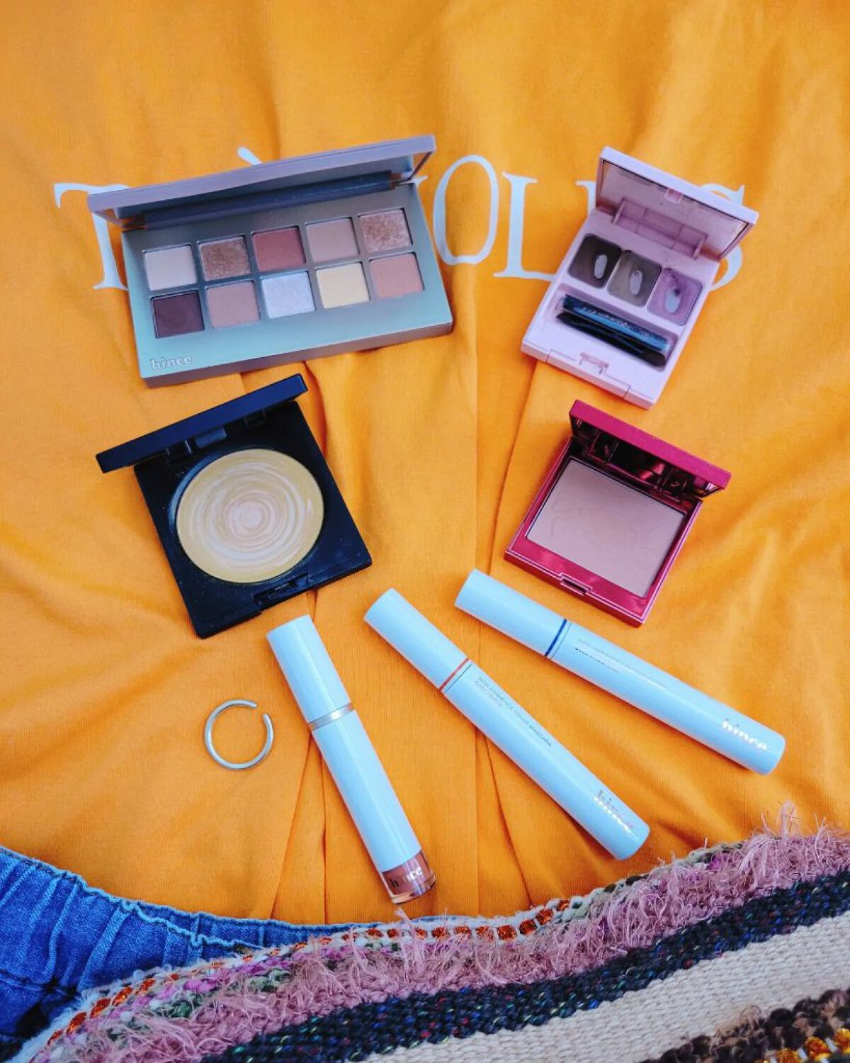 ムードインハンサーウォーターリキッドグロウ/hince/口紅を使ったクチコミ（2枚目）