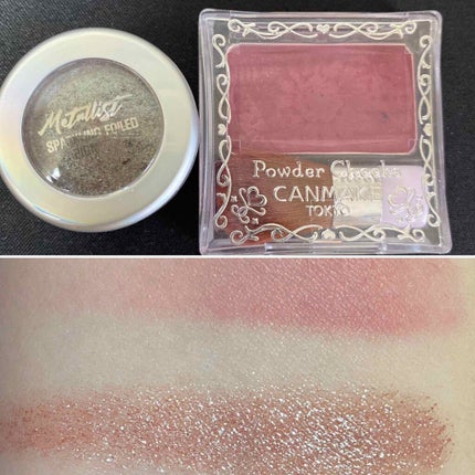 【旧品】パウダーチークス/キャンメイク/パウダーチークを使ったクチコミ(2枚目)