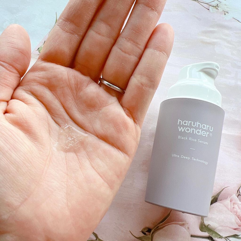 haruharu wonder ワンダー BR セラムのクチコミ「Haruharu WONDER 　
ブラックライスセラム

美容大国、韓国発祥‪⸜♡⸝‍‬
世.....」（2枚目）