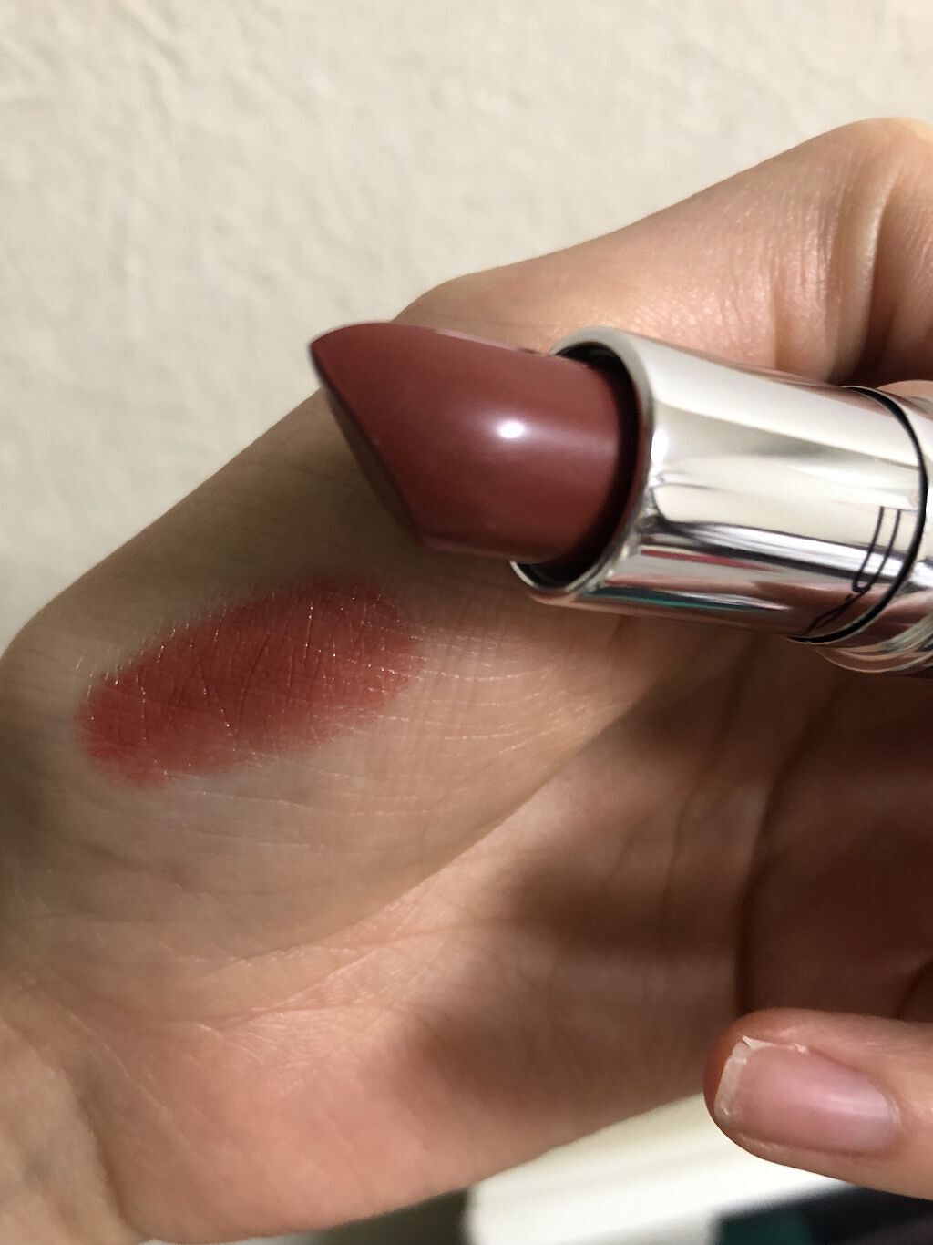 ラスターガラス リップスティック/M・A・C/口紅を使ったクチコミ（2枚目）