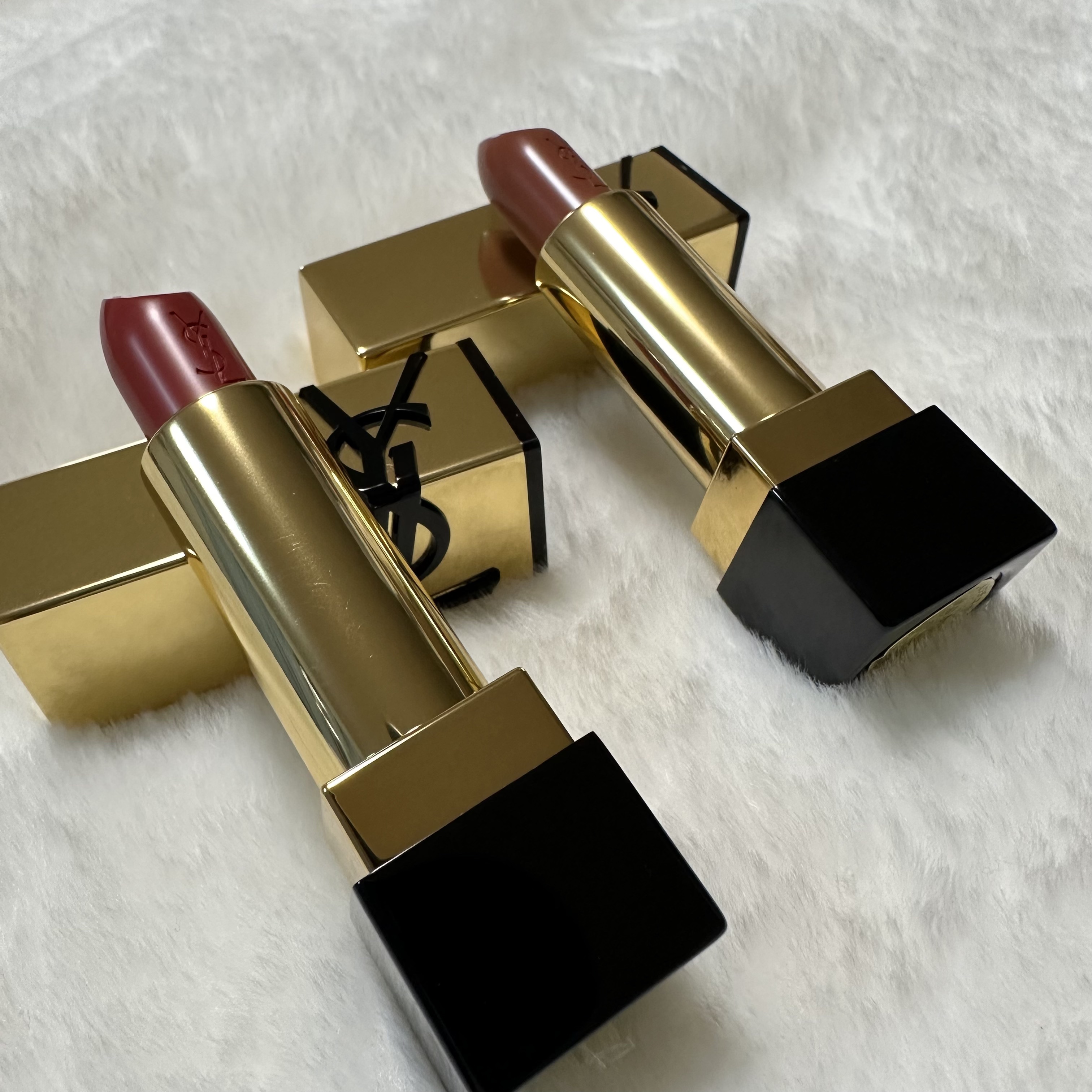 ルージュ ピュールクチュール R10/YVES SAINT LAURENT BEAUTE/口紅を使ったクチコミ（3枚目）