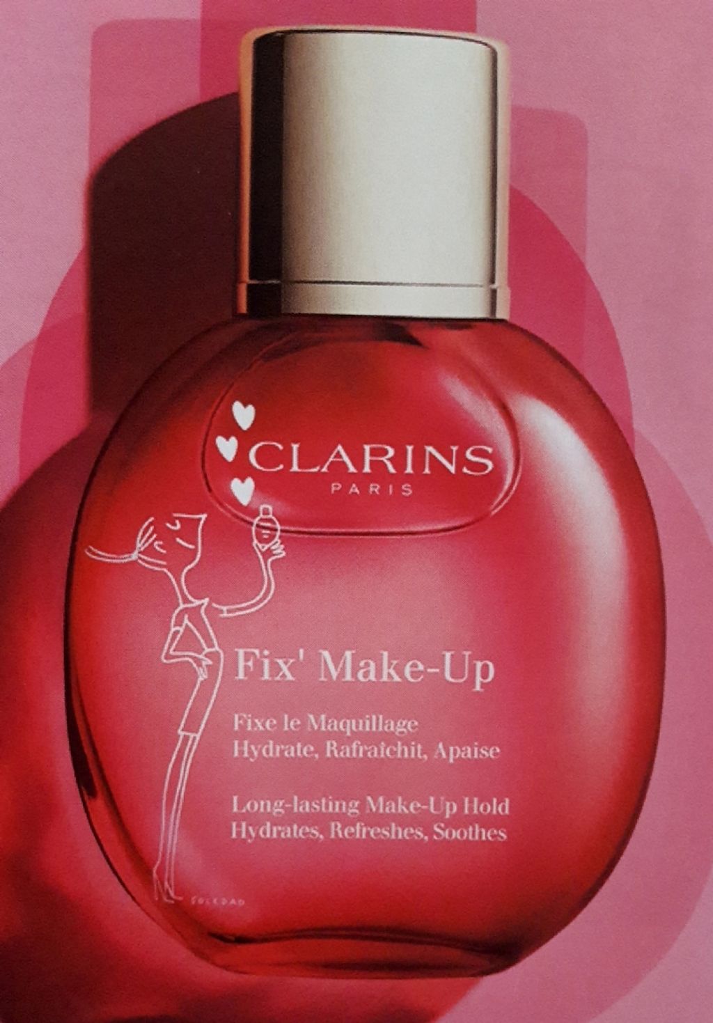 フィックス メイクアップ/CLARINS/ミスト状化粧水を使ったクチコミ(1枚目)