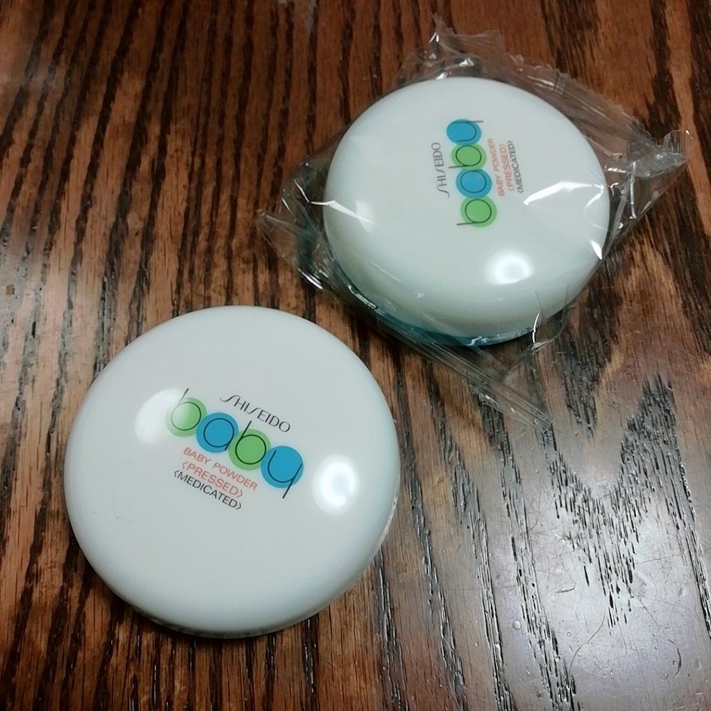 資生堂ベビーパウダー(プレスド)/ベビー/ボディパウダーを使ったクチコミ（1枚目）