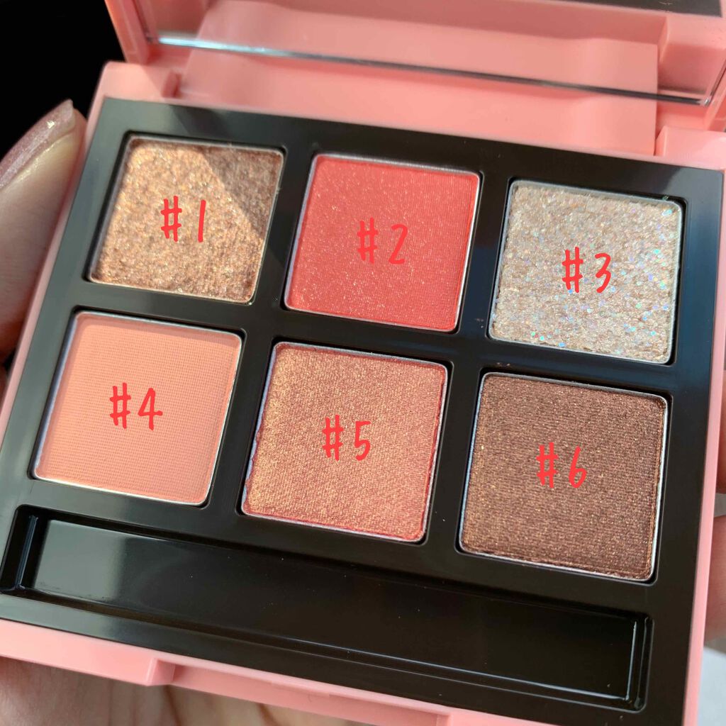 ハート プレイカラーアイズ/ETUDE/アイシャドウパレットを使ったクチコミ(1枚目)