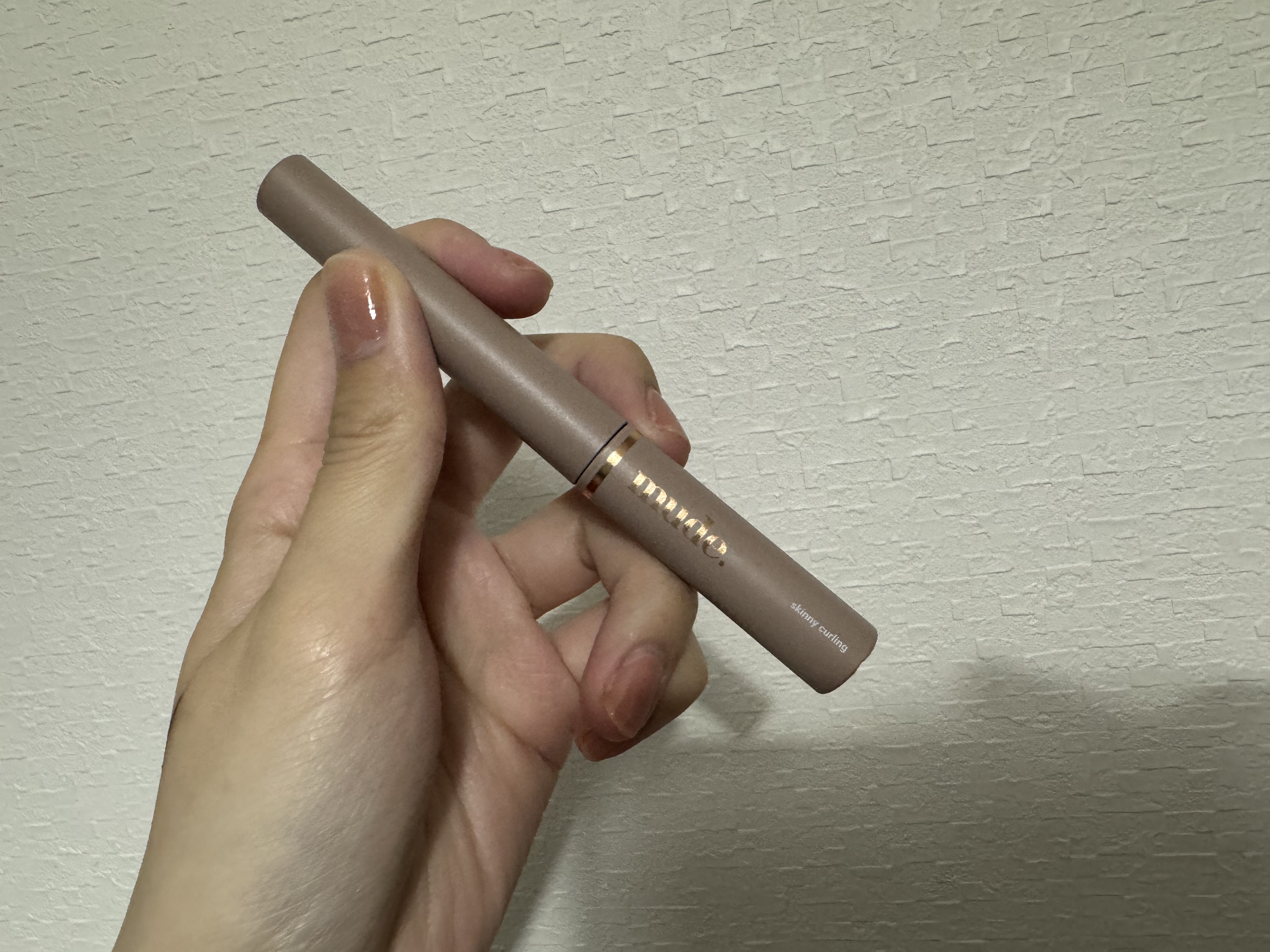 MD インスパイアロングラッシュ カーリングマスカラ ブラウン/mude./マスカラを使ったクチコミ（1枚目）