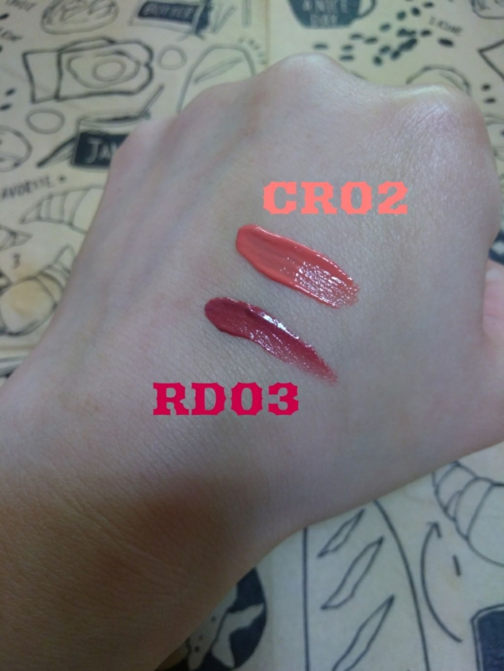 アピュー ウォーターライト ティント/A’pieu/リップティントを使ったクチコミ（3枚目）