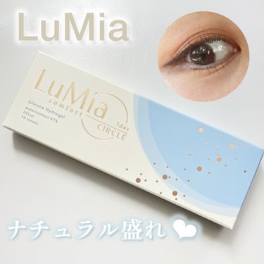 LuMia comfort 1day CIRCLE ワッフルピンク/LuMia/ワンデー（１DAY）カラコンの画像