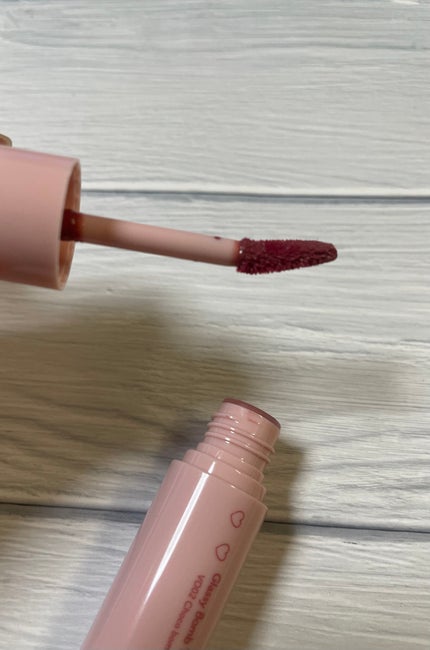 アンドバイロムアンド グラッシーボムティント/&nd by rom&nd/リップティントを使ったクチコミ(4枚目)