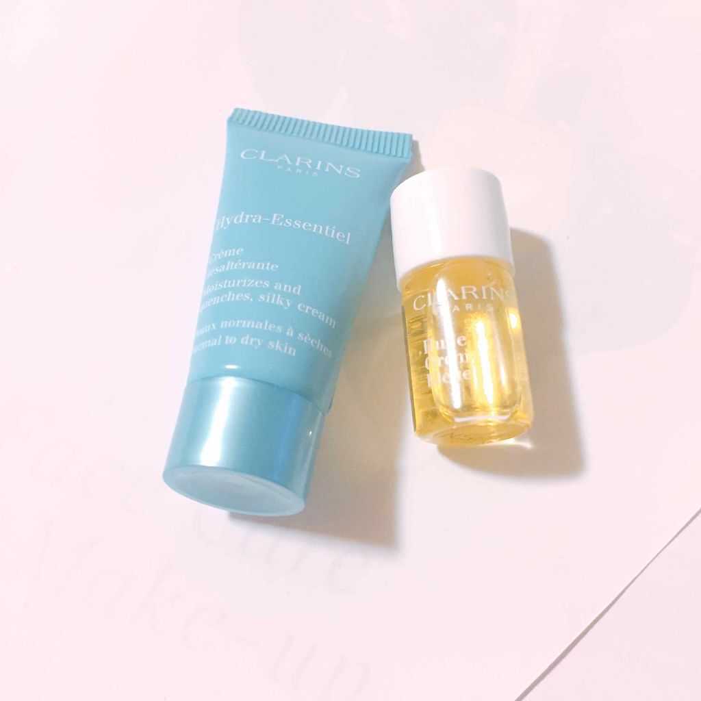 プラント フェイス オイル デハイドレイテッド スキン/CLARINS/フェイスオイルを使ったクチコミ（2枚目）