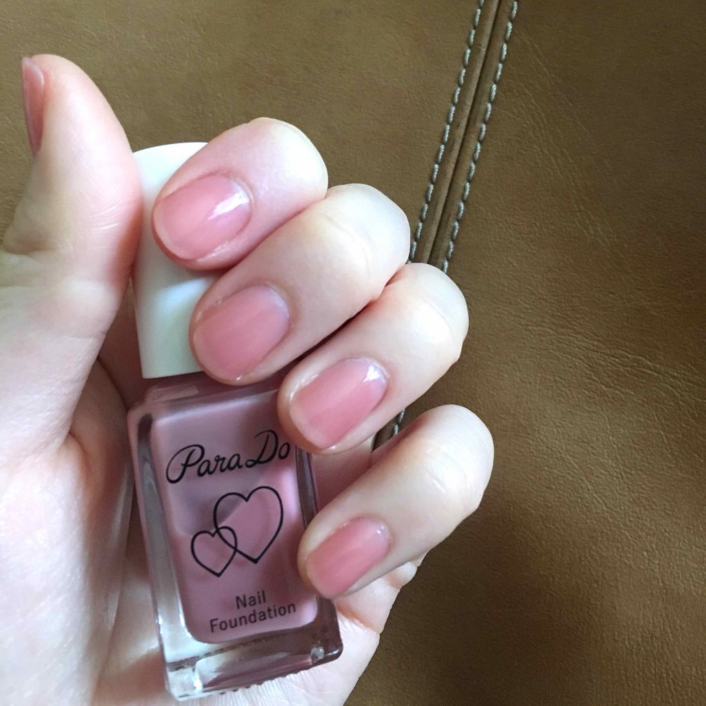 ネイルファンデーション/パラドゥ/マニキュアを使ったクチコミ(2枚目)