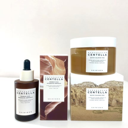 センテラ クイックカーミングパッド/SKIN1004/トナーパッドを使ったクチコミ(4枚目)