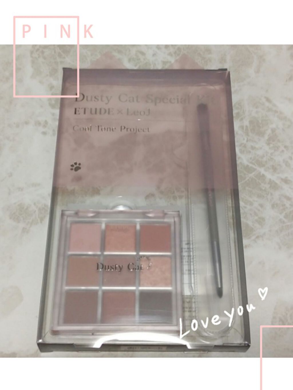 プレイカラーアイズ ダスティキャット/ETUDE/アイシャドウパレットを使ったクチコミ（1枚目）