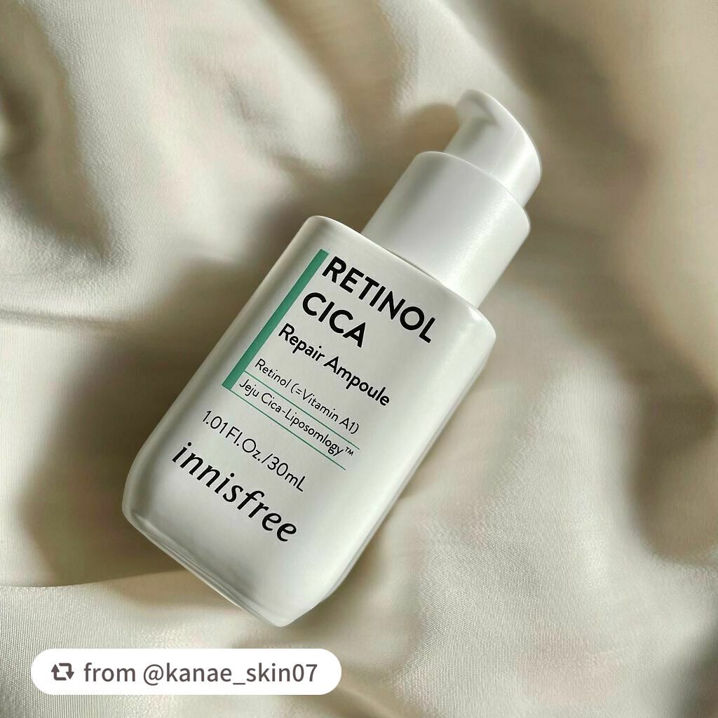 レチノール シカ リペア セラム/innisfree/美容液を使ったクチコミ(3枚目)