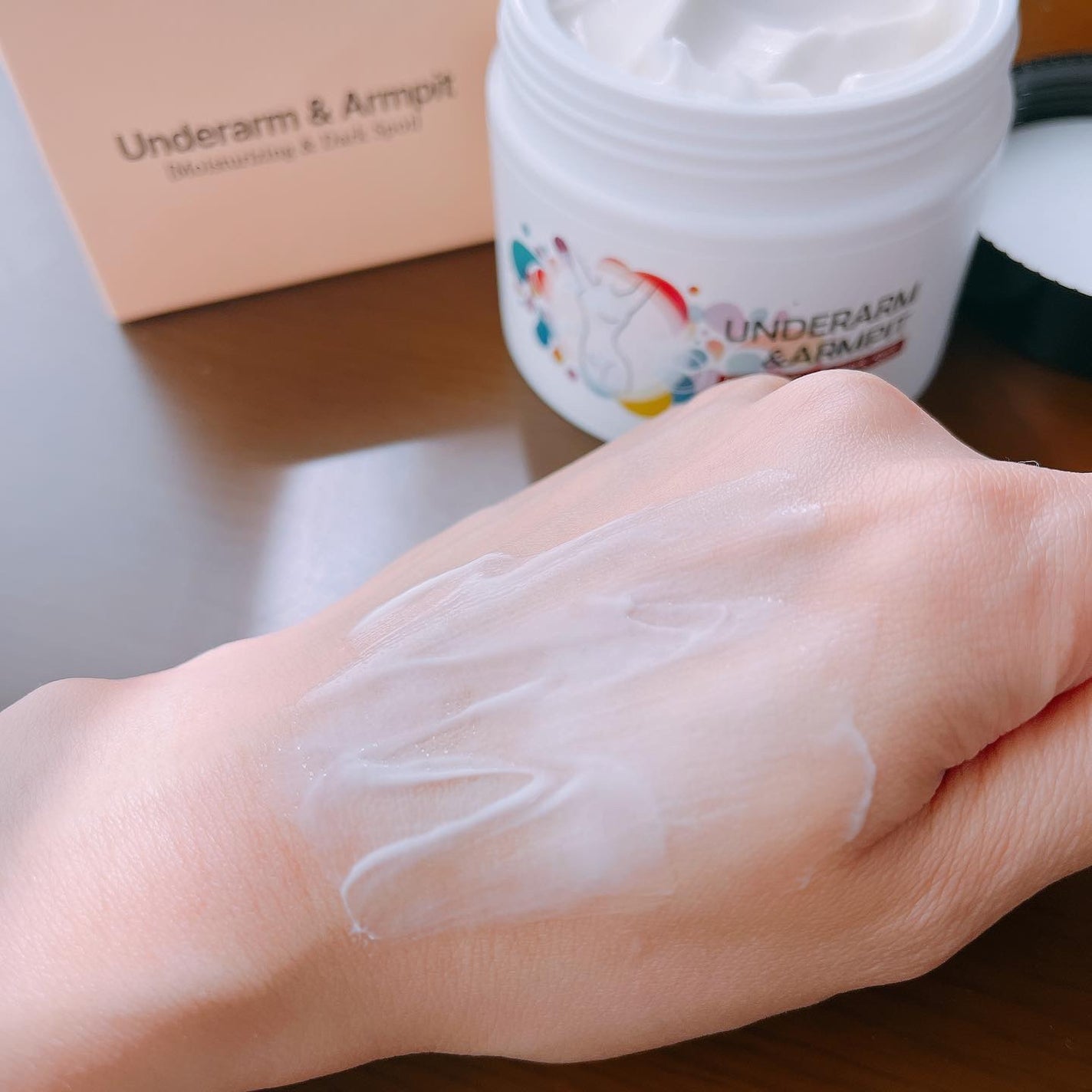 BnDアンダーアームクリーム(ボディクリーム)/BnD/デリケートゾーンケアを使ったクチコミ(3枚目)