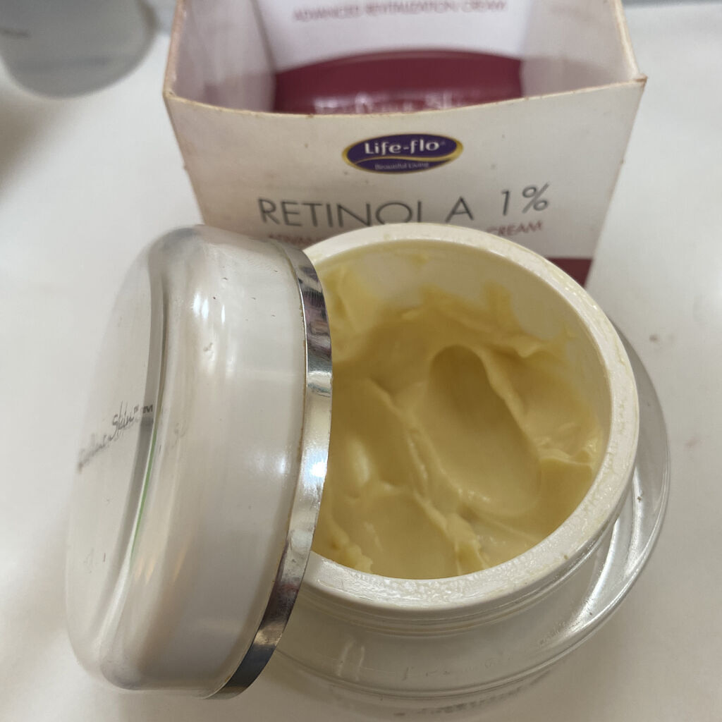 レチノールA 1% アドバンスドリバイタリゼーションクリーム/Life-flo/フェイスクリームを使ったクチコミ（1枚目）
